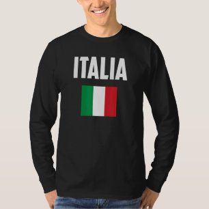 Italien Flagga Italia Italia T Shirt