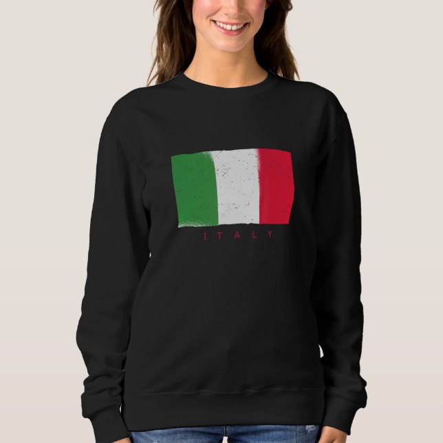 Italien Flagga Italien Italiana Boots Ro T Shirt (Framsida)