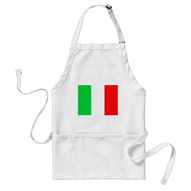 italien flagga - Italienska Flagga Förkläde (Framsidan)