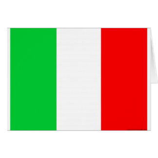 italien flagga - Italienska Flagga Hälsningskort