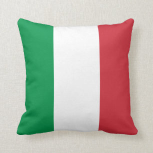 Italien Flagga Kudde