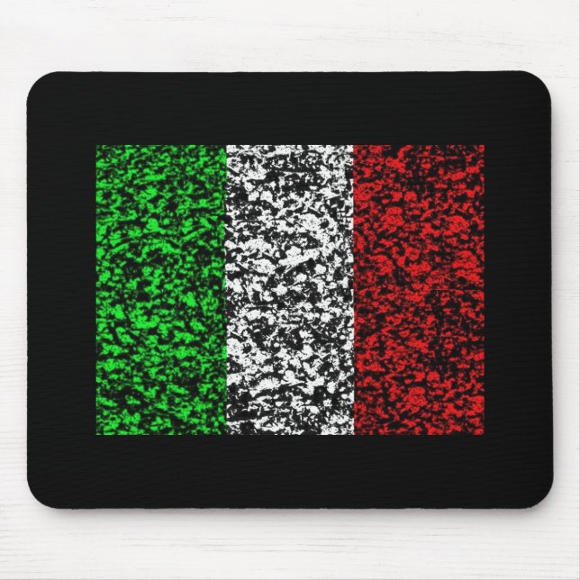 Italien - flagga musmatta (Framsidan)