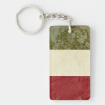 Italien Flagga Nyckelring Souvenir