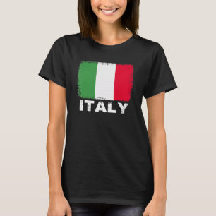 Italien Flagga Support Italy People Women Manar T Shirt