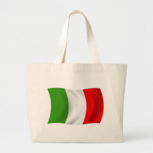 Italien Flagga Tote Bag Jumbo Tygkasse