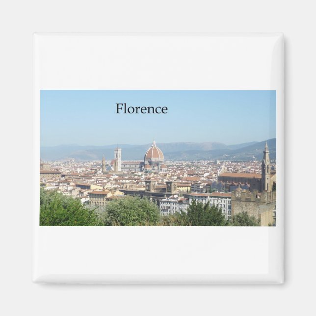 Italien Florence Duomo (St.K) Magnet (Framsidan)