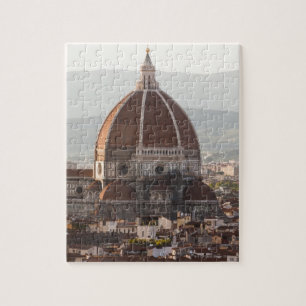 Italien Florence, kupol av Duomodomkyrkan Pussel