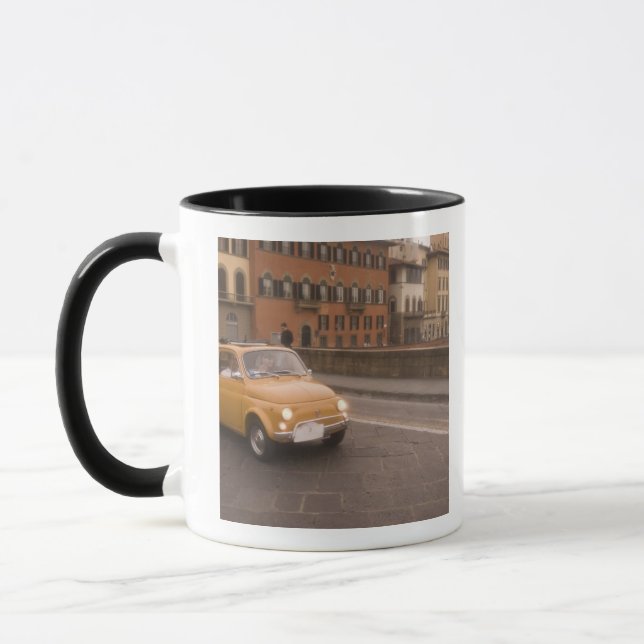 Italien, Florens. Fiat 800 Rally korsar Arno Mugg (Vänster)