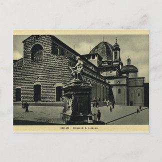 Italien, Florens, Firenze, 1908, S.Lorenzo Vykort