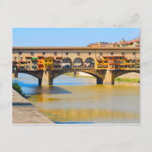 Italien, Florens, Ponte Vecchio Vykort