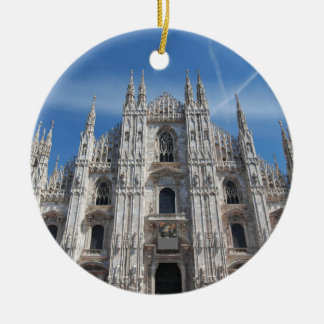 Italien för DuomodiMilano Milan domkyrka Julgransprydnad Keramik