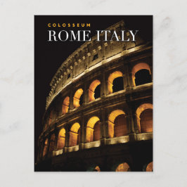 italien för kolosseum rome vykort