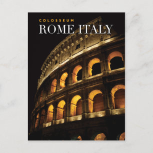 italien för kolosseum rome vykort