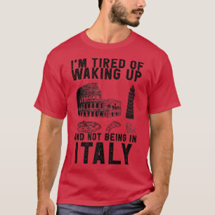 Italien för kultur och Italien T Shirt