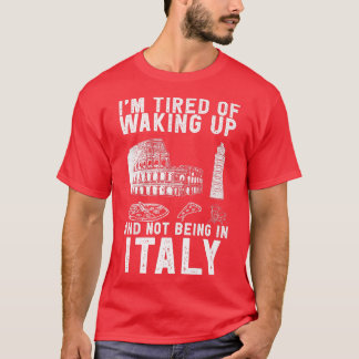 Italien för kultur och Italien T Shirt