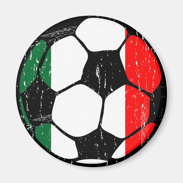 Italien Fotboll - fickmagneter Magnet (Framsidan)
