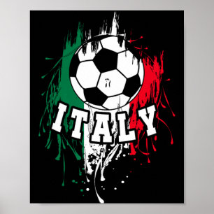 Italien Fotboll Italiensk fotboll Italien fotboll Poster