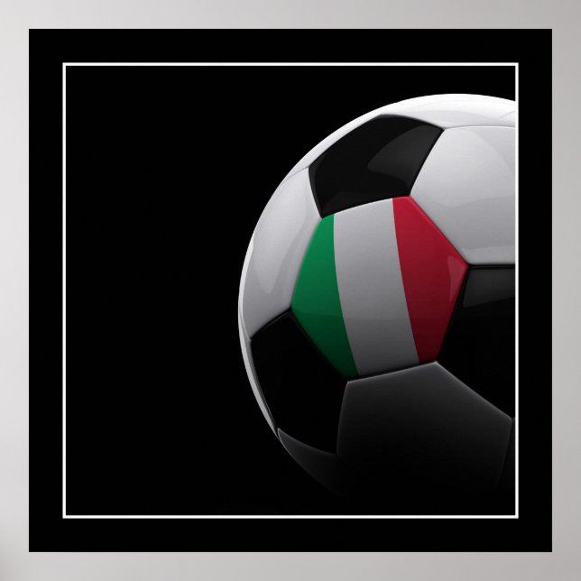 Italien Fotboll - POSTER (Framsidan)