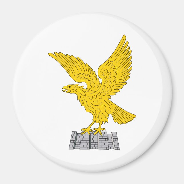 Italien Friuli Venezia Giulia Magnet (Framsidan)