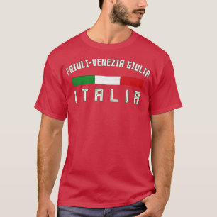 Italien Friuli Venezia Giulia Typography Desi T Shirt
