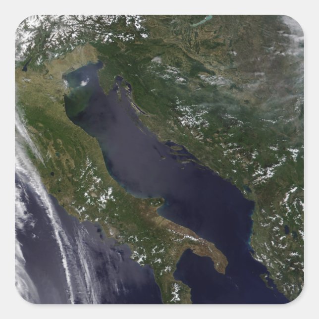 Italien Fyrkantigt Klistermärke (Framsida)