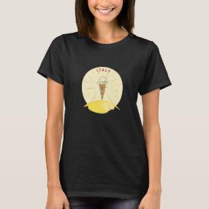 Italien Gelato Ice kräm T Shirt