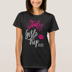 Italien Girls Resa 2023 Vacation Matching Group Ve T Shirt