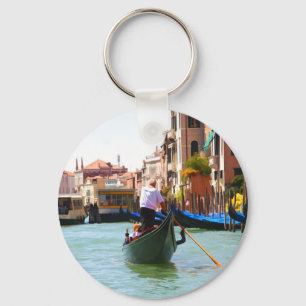 Italien Gondola Venedigs synförmåga Nyckelring
