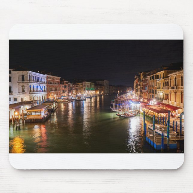 Italien - Grand Canal Venice per natt Musmatta (Framsidan)