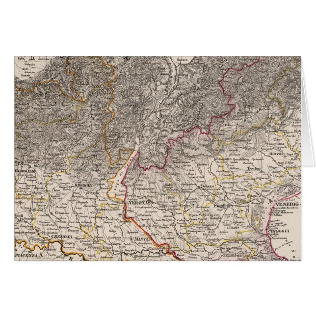 Italien Hälsningskort (Framsidan Horizontal)