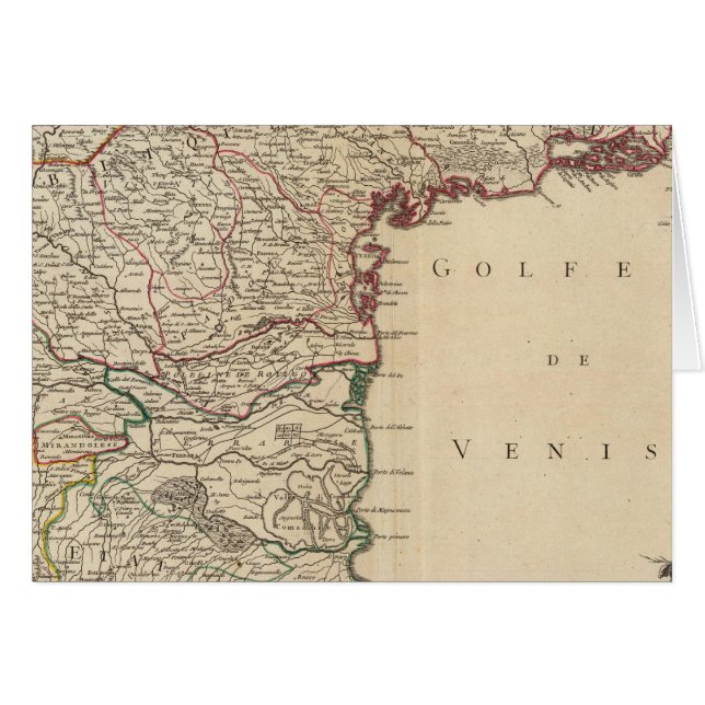 Italien Hälsningskort (Framsidan Horizontal)