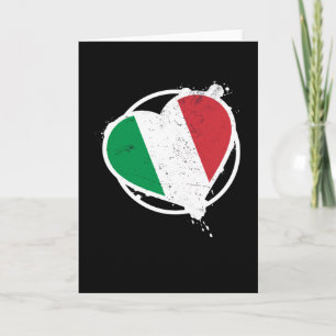 Italien Heart Italienska Italia Kort