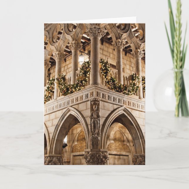 Italien hörn helgkort (Framsida)