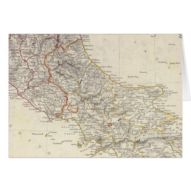 ITALIEN II HÄLSNINGSKORT (Framsidan Horizontal)