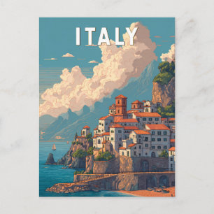 Italien Illustration Resa Konst Vintage Vykort