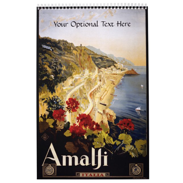 Italien-/Italia anpassningsbarkalender Kalender (Omslag)