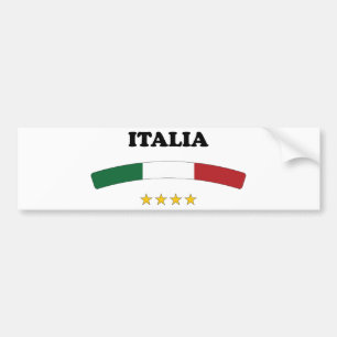 Italien/Italia Bildekal