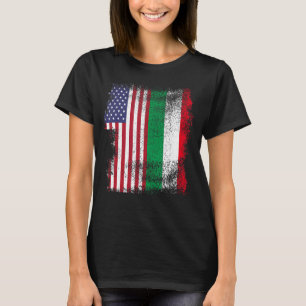 Italien Italia Italia American Flagga Vintage Prid T Shirt