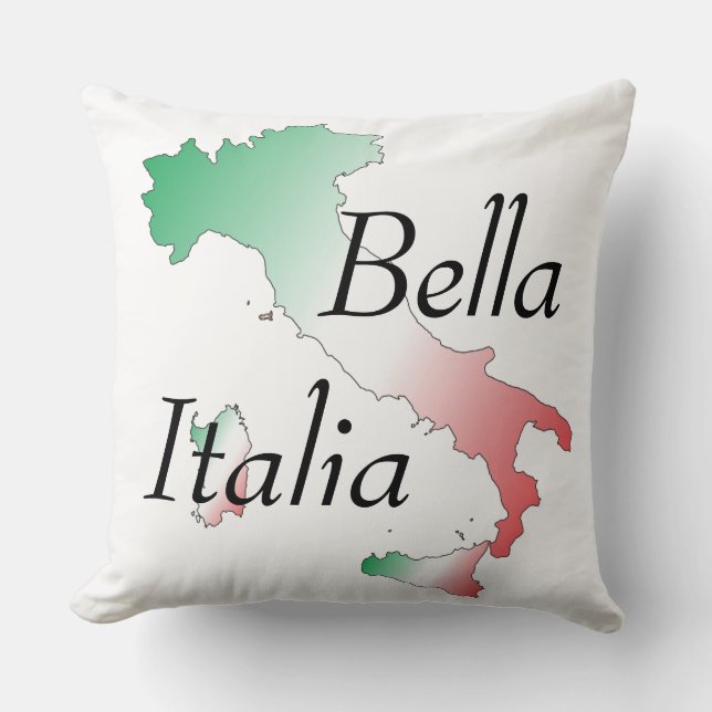 Italien - Italia Kissen Kudde (Framsida)