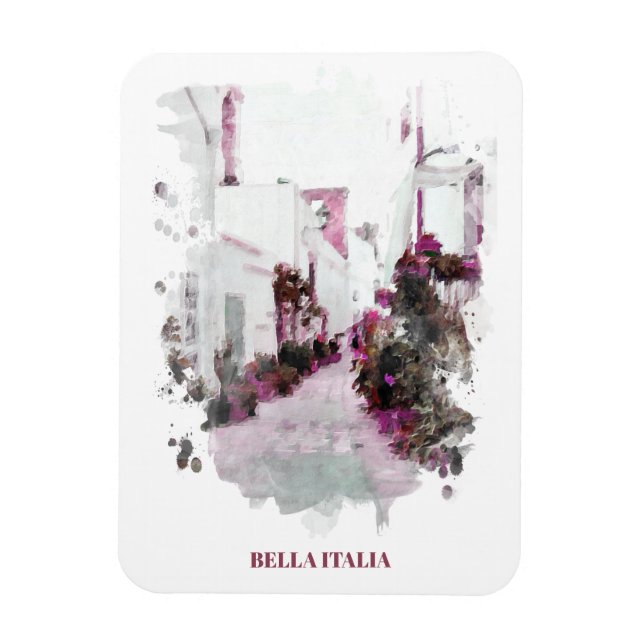 ** Italien Italia Plants Street AP12 Artistic Frid Magnet (Vertikal)