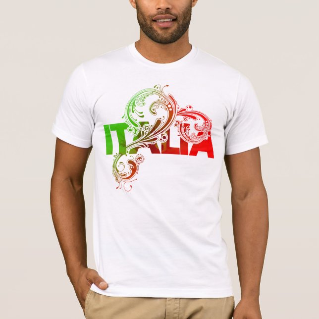 ITALIEN - Italia T Shirt (Framsida)