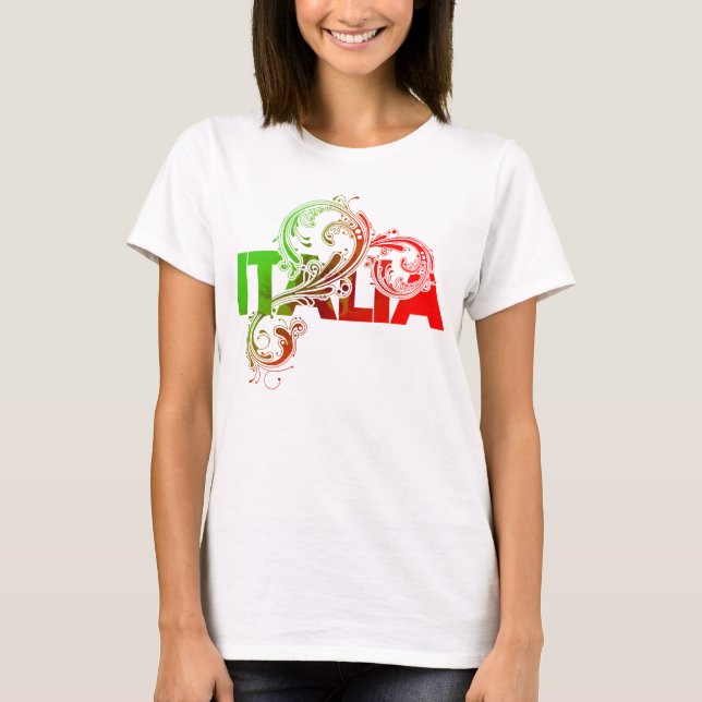 ITALIEN - Italia T-shirt (Framsida)