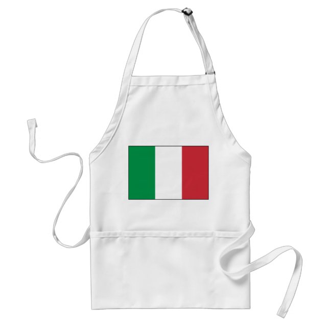 Italien - Italiens nationella Flagga Förkläde (Framsidan)
