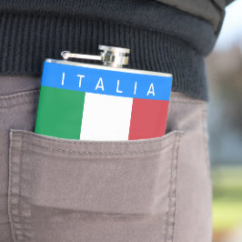 Italien - italiensk flagga fickplunta