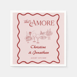 Italien | Italiensk mat | Rehearsal Dinner   Pappersservett