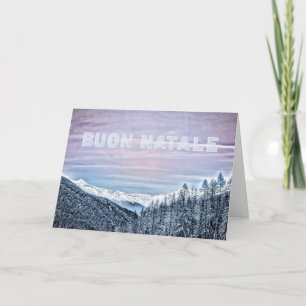 * Italien Italienska ALPERNOR Buon Natale-julkort Kort