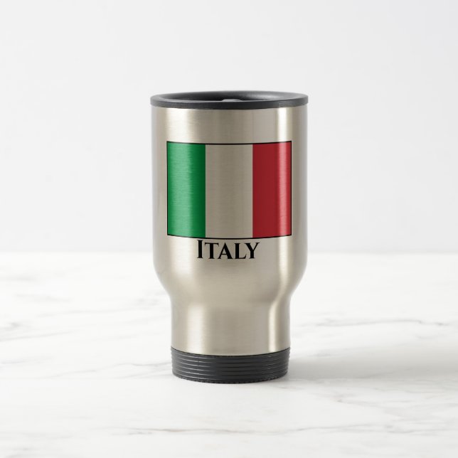 Italien (italienska) Flagga Resemugg (Center)