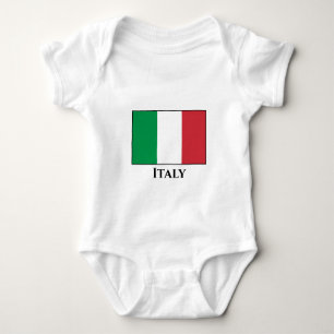 Italien (italienska) Flagga T Shirt