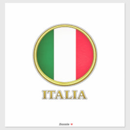 Italien - italienska flaggan klistermärken