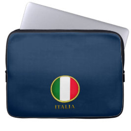 Italien - italienska flaggan laptop fodral